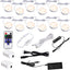 Kit 12 luces LED adhesivas 12V para cocina con control