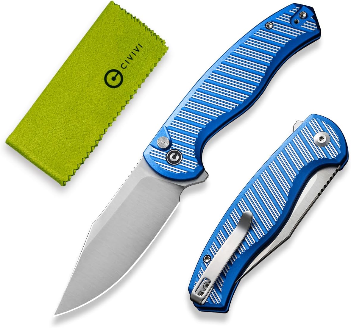 Cuchillo plegable acero Nitro-V 3.3pulg mango aluminio EDC