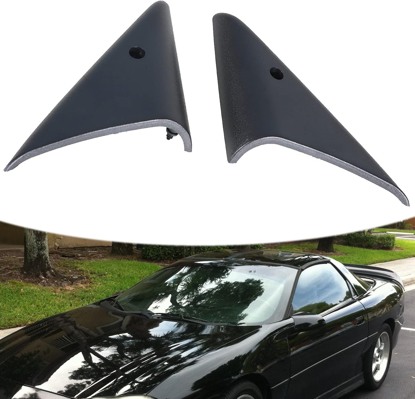 Bisel espejo eléctrico triángulo para Camaro 93-