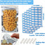 150 Bolsas Mylar Resellables 4.7x8" Aluminio Plateado