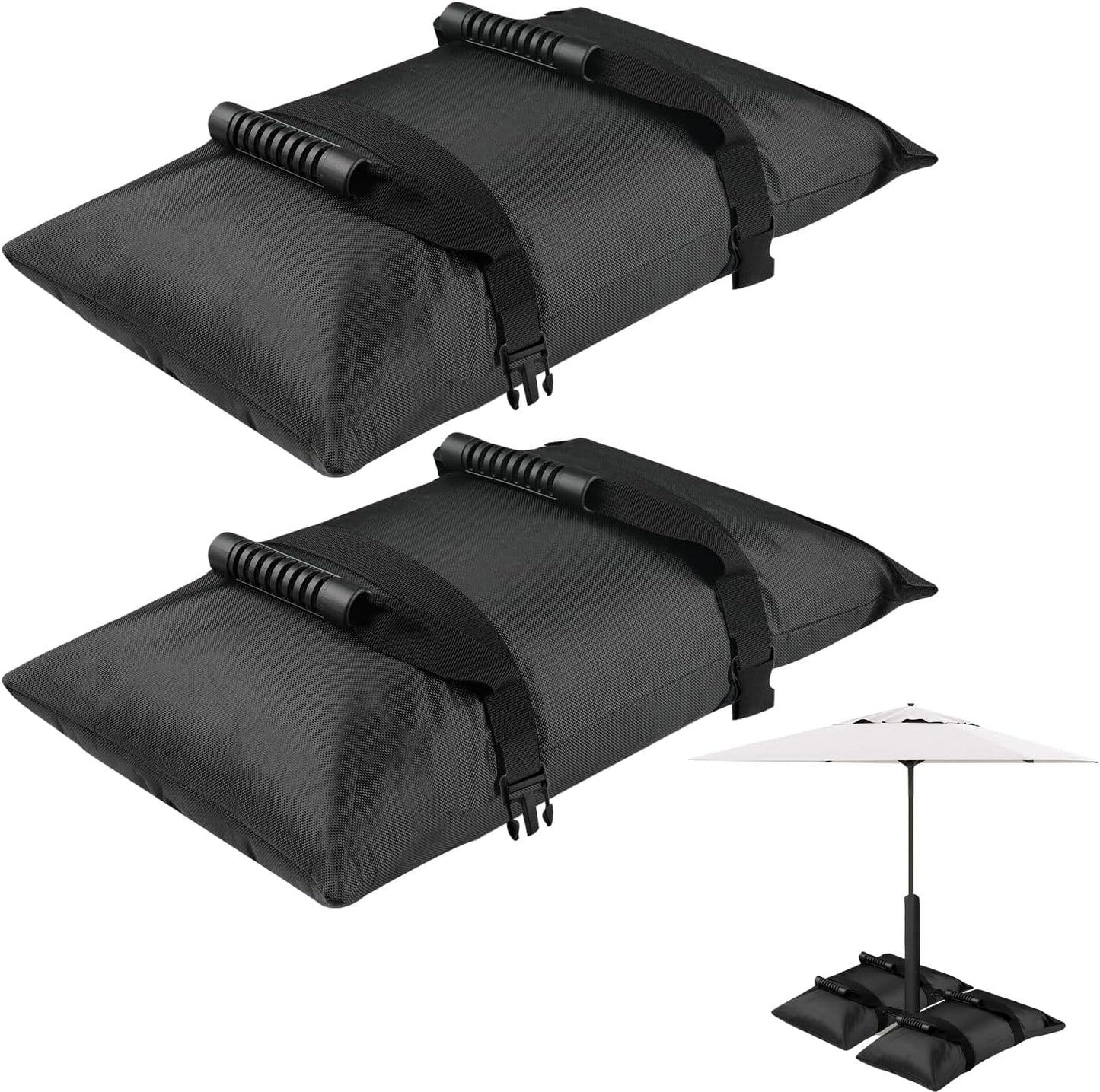Bolsas arena rellenables 132lb para pesar patio jardín