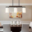 Lámpara comedor estilo granja colgante isla cocina 3 luces