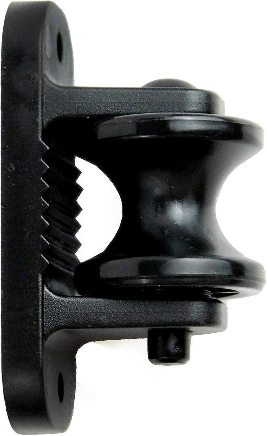 Aislador plástico negro para postes madera pack 10