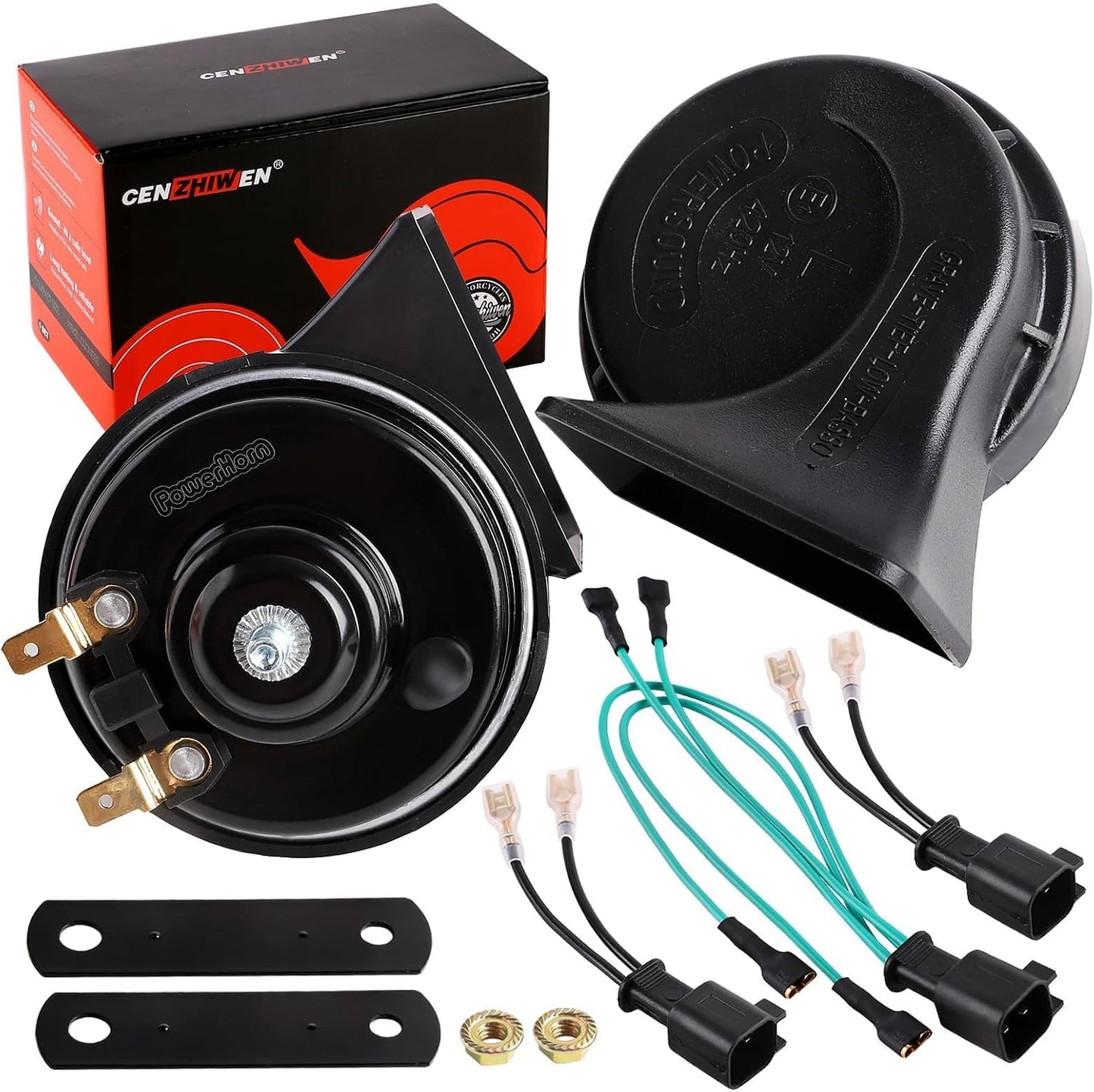 Bocinas 12V 130dB para coche SUV Tesla Ford