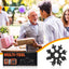 Regalo navidad 18en1 con copos nieve para papá hijo