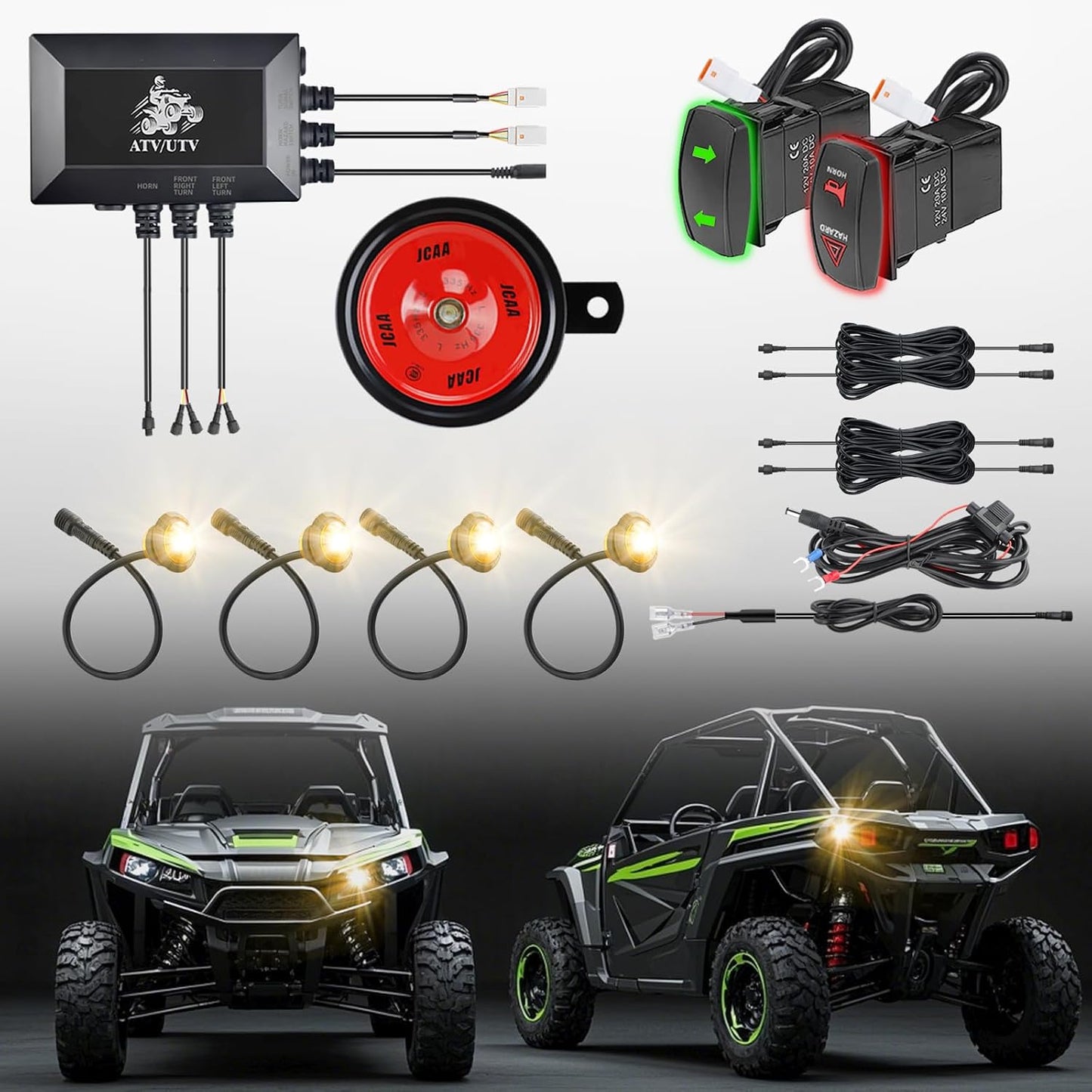 Kit señal giro UTV claxon comp Arctic Cat Can-am RZR
