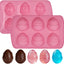 Moldes de silicona para huevos de Pascua y cubos de hielo paquete 2