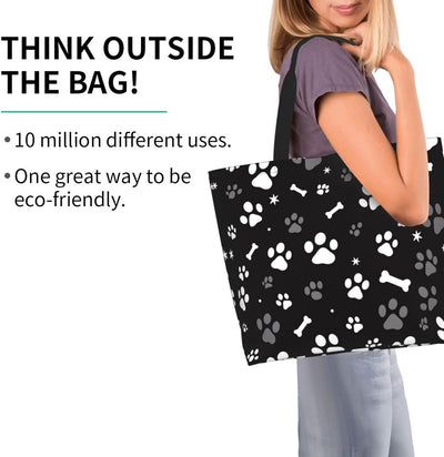 Bolsa mano mujer cremallera diseño fresa reutiliz. XL