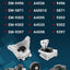 Set soportes motor CR-V 07-11 acero refuerzo