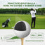 Set Accesorios Golf Funda PU Bolas Palos y Medidor