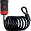Cerradura cable 6' para llaves corte central Ford
