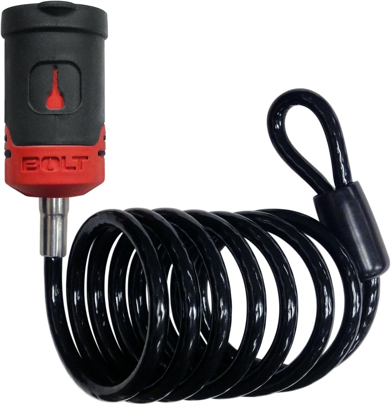 Cerradura cable 6' para llaves corte central Ford