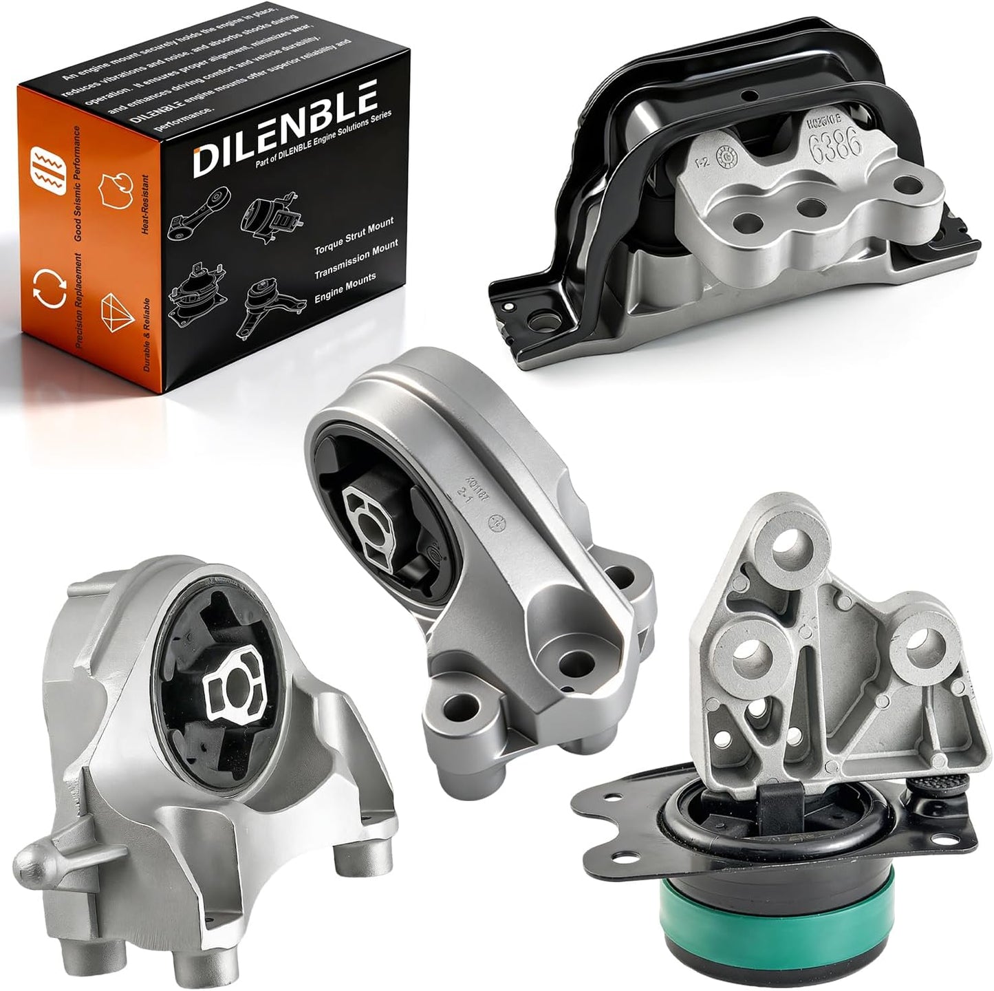 Soporte motor y transmisió para Captiva Equinox 2.4L set 4