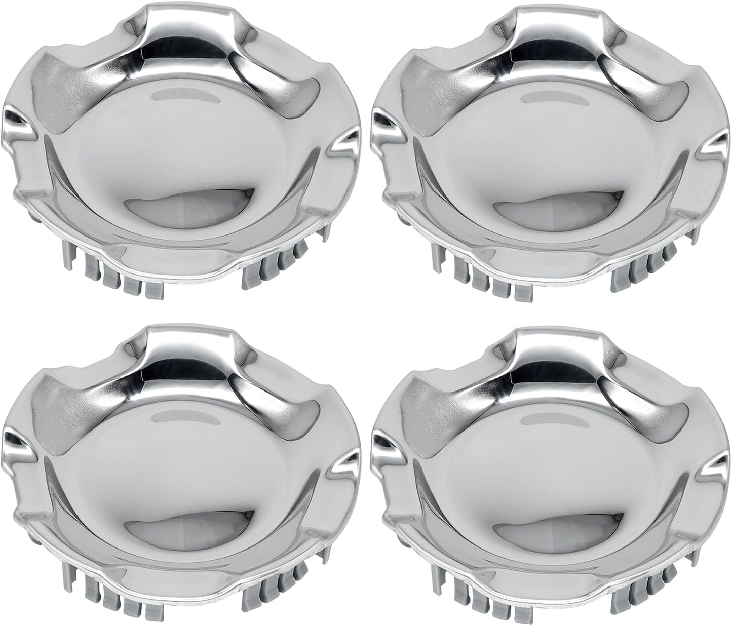4 Tapas Rueda Aluminio Pulido para Chevy Silverado 07-14