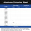 Perfil Aluminio 2020 48" 20x20 Negra 4 Pzas