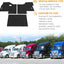 Alfombrillas goma negra antiderrap Kenworth T680 T880 W990S