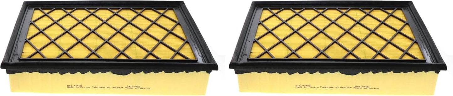 Panel filtros aire Racing Filters 2 Pzas