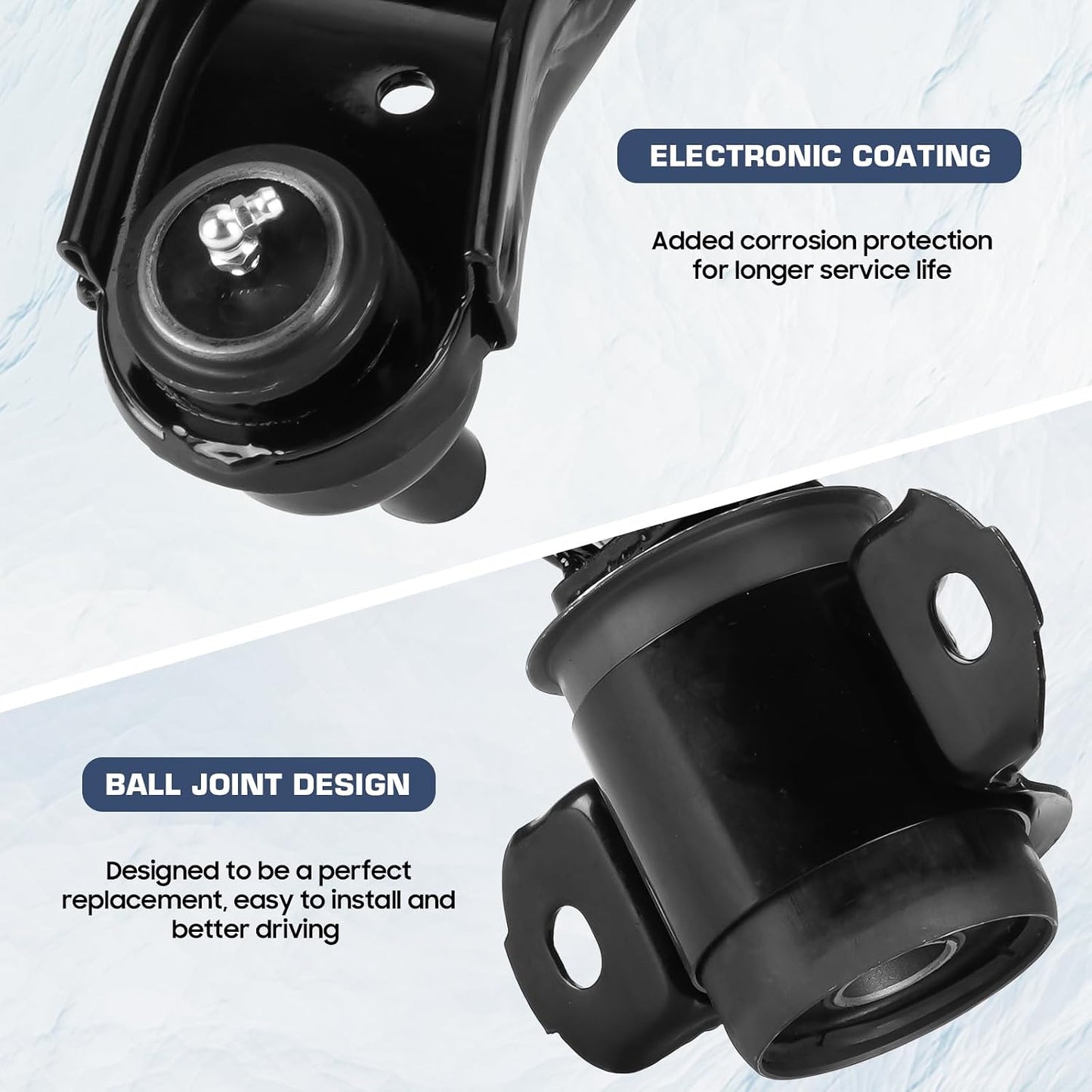 Set 8 Pzas Brazo Control Delantero Ford Mustang