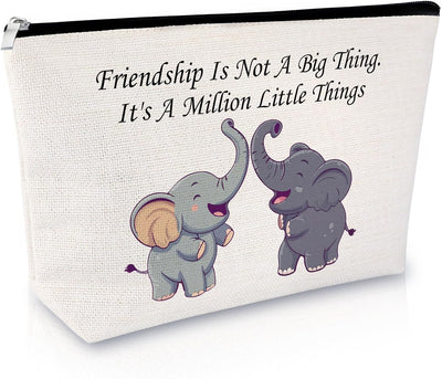 Bolsa cosméticos temática elefante regalo mujer