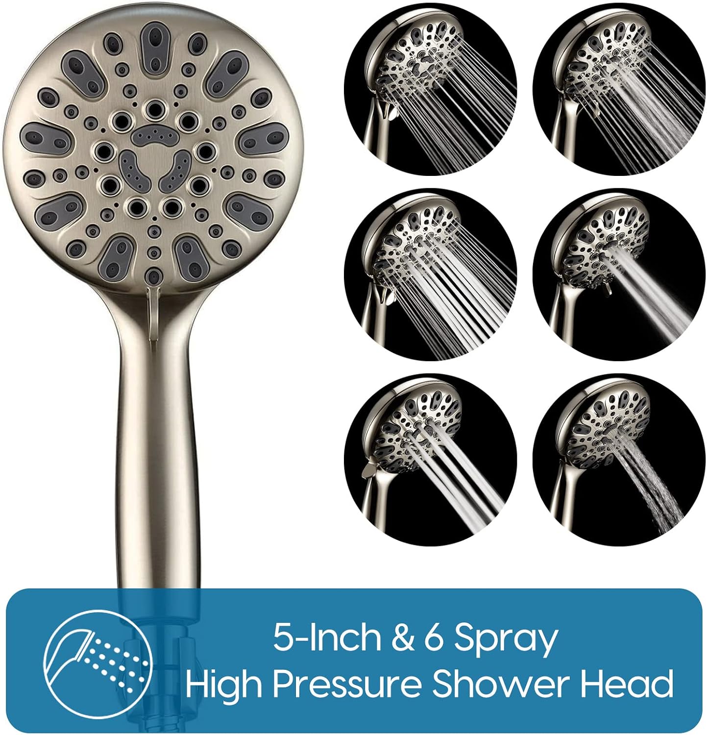 Set llave ducha bañera con spray