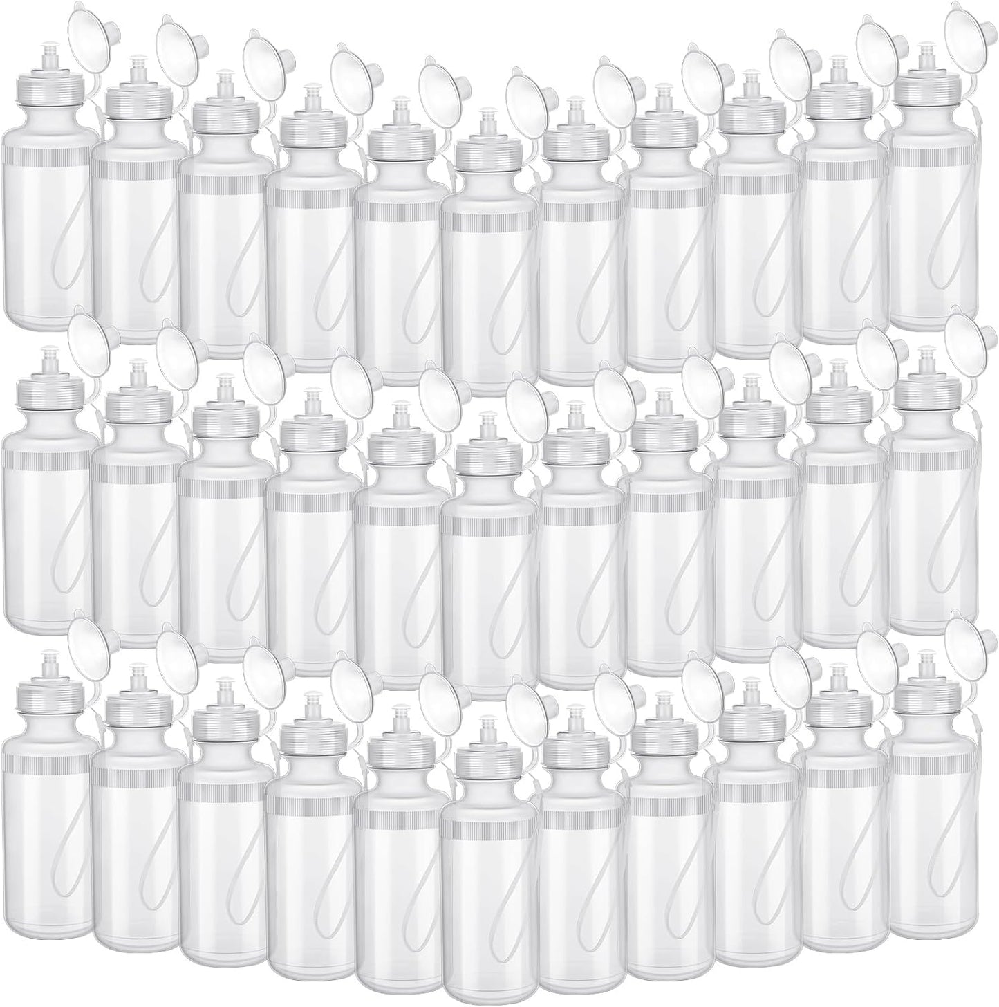 72 Pzas Botellas Agua Reutilizables 20oz con Correa Nylon
