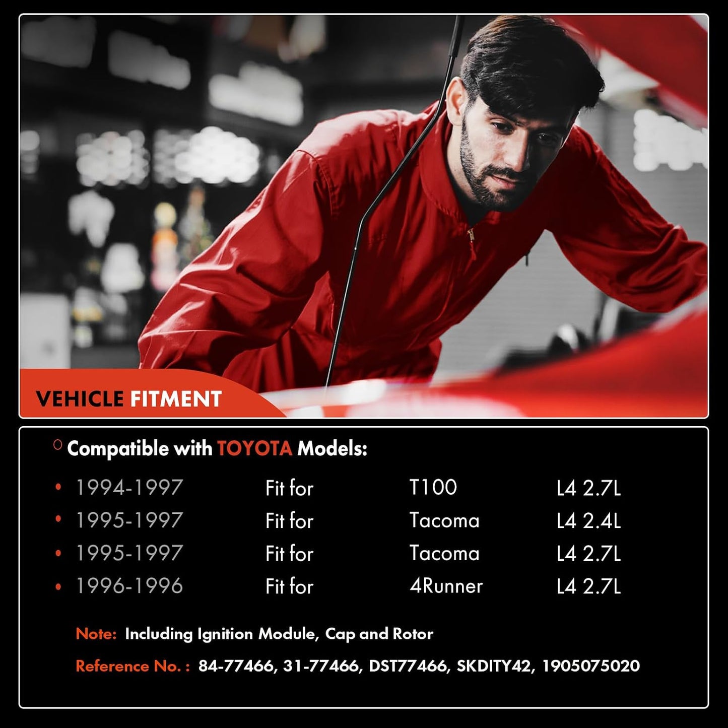 Distribuidor encendido comp Honda Accord 90-91 2.2L