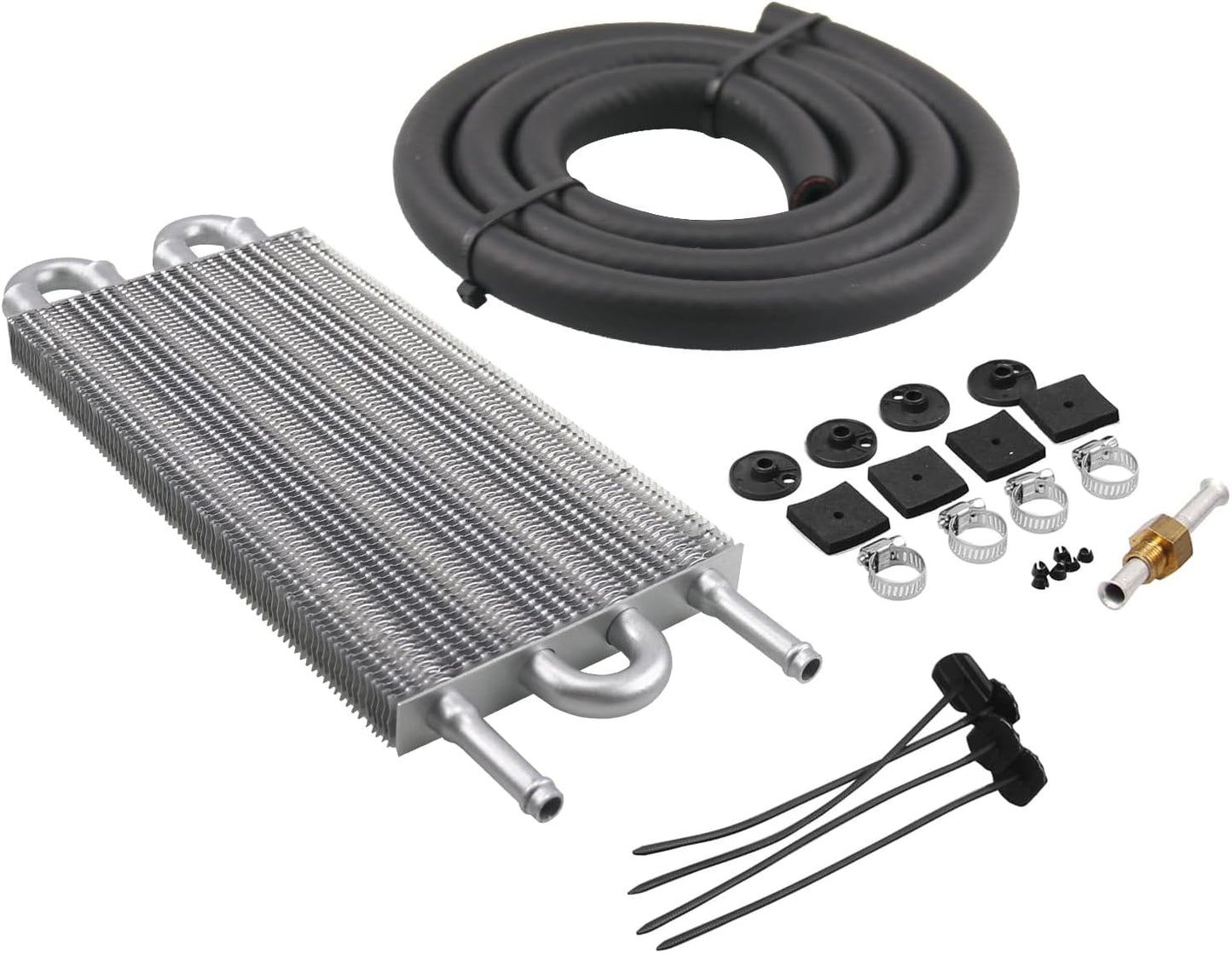 Enfriador aceite transmisión aluminio 4 filas universal