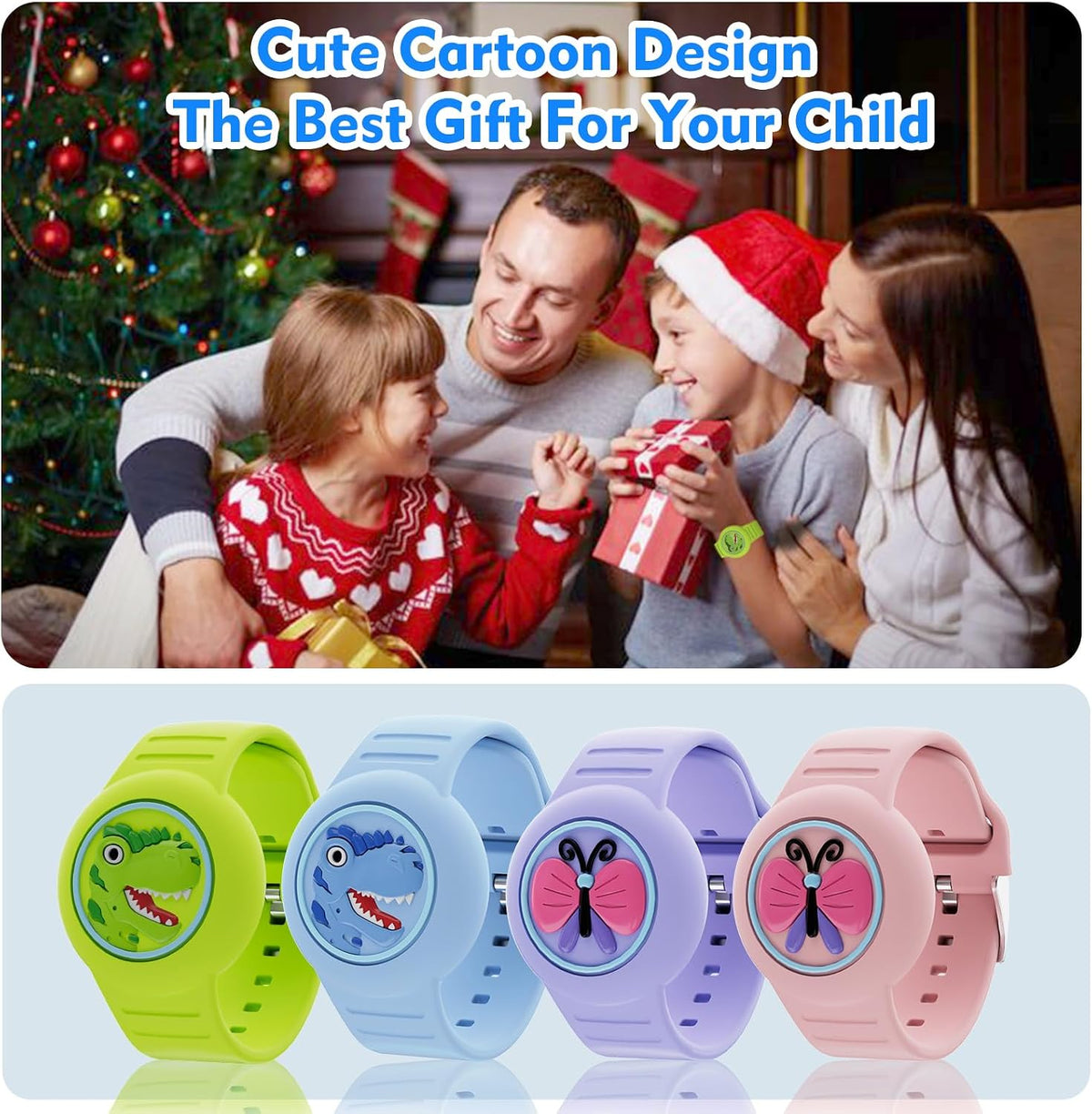 Pulsera Airtag para niños silicona impermeable