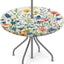 Mantel exterior redondo ajustable impermeable diseño floral