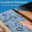 Cinta butilo 3x50pies pack 4 impermeable uso construcción