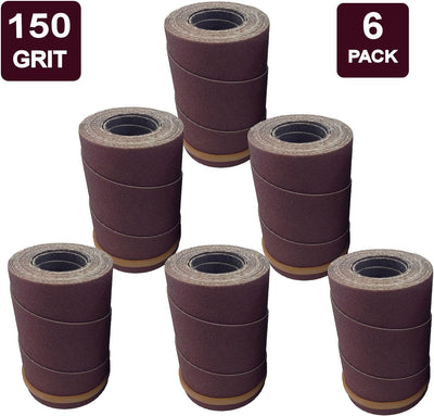 Rollos lija grano 150 pack 6 para lijadoras Jet Performax
