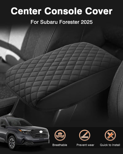 Funda consola reposabrazos cuero Subaru Forester 2025