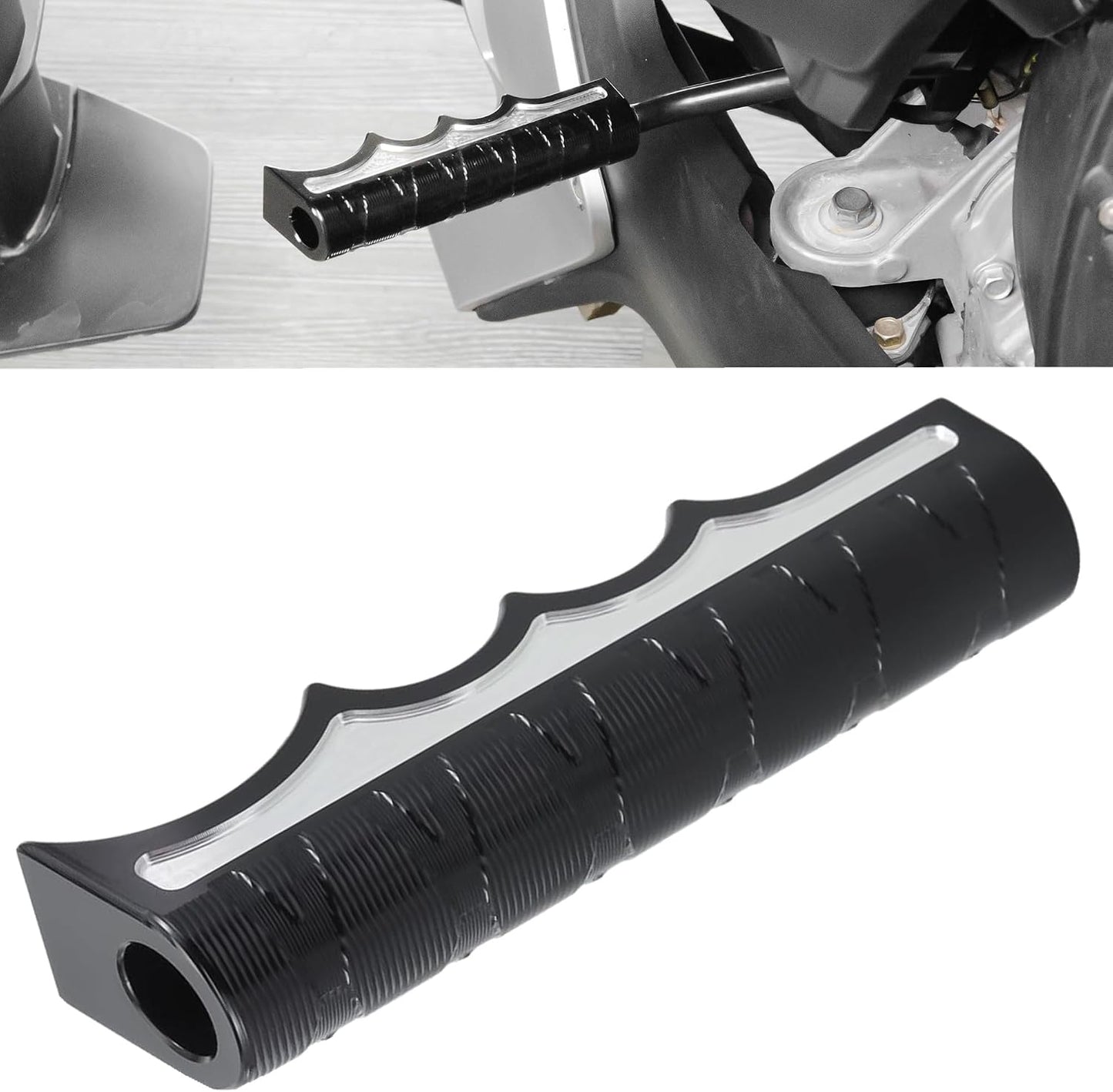 Extensor palanca cambios aluminio Can-Am Ryker 600/900 negro
