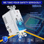 Toma corriente USB pared con puertos USB C 4.2A 15A resistente