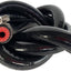 Manguera silicona reforzada 6.5mm 3.28ft negra 145PSI