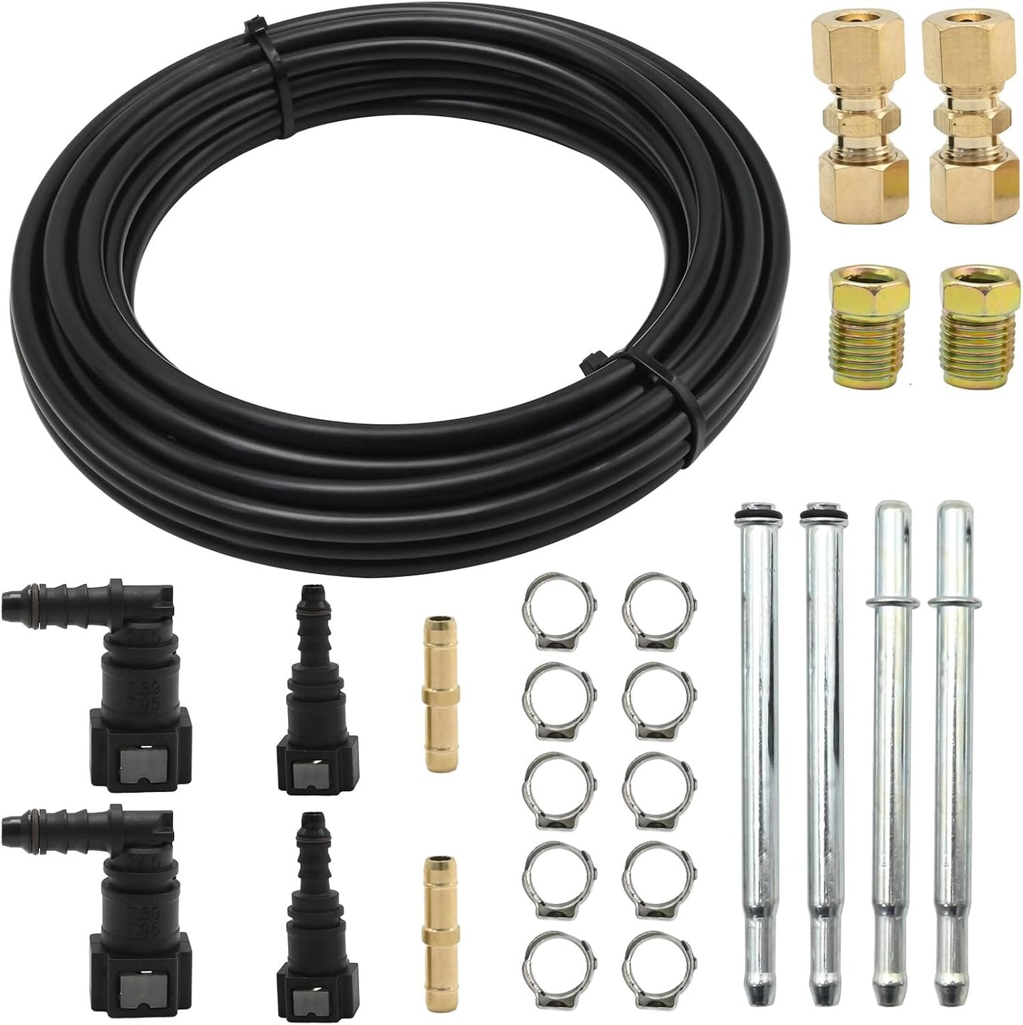 Kit reparación línea combustible 25" 5/16" nailon