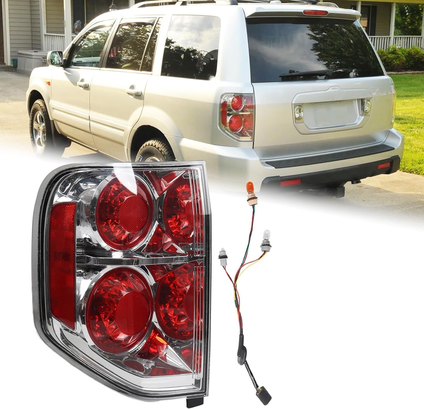 Conjunto luz trasera izq Honda Pilot
