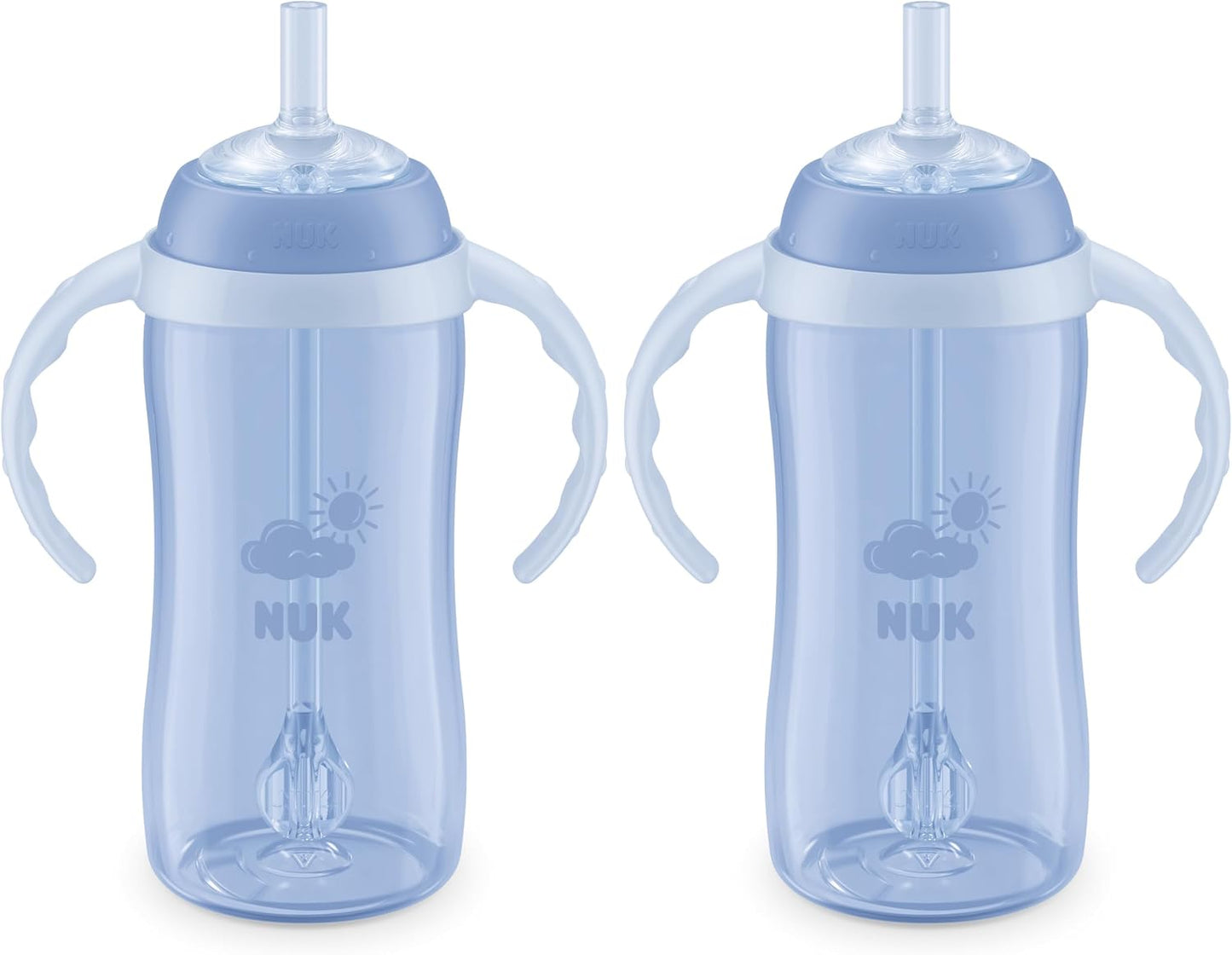 Vaso con popote suave para bebés 10oz