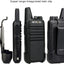 Walkie Talkies 2 vías recargable USB para escuela