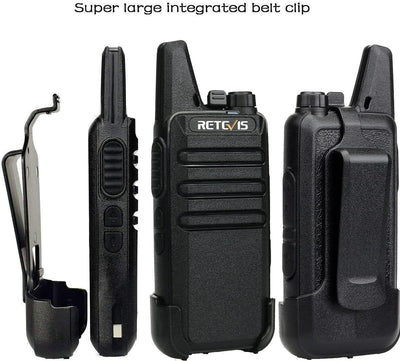 Walkie Talkies 2 vías recargable USB para escuela