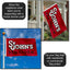 Bandera roja grande 3x5 co. st. johns