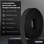 Cincha Biothane Beta Series 1pulg x100ft color negro