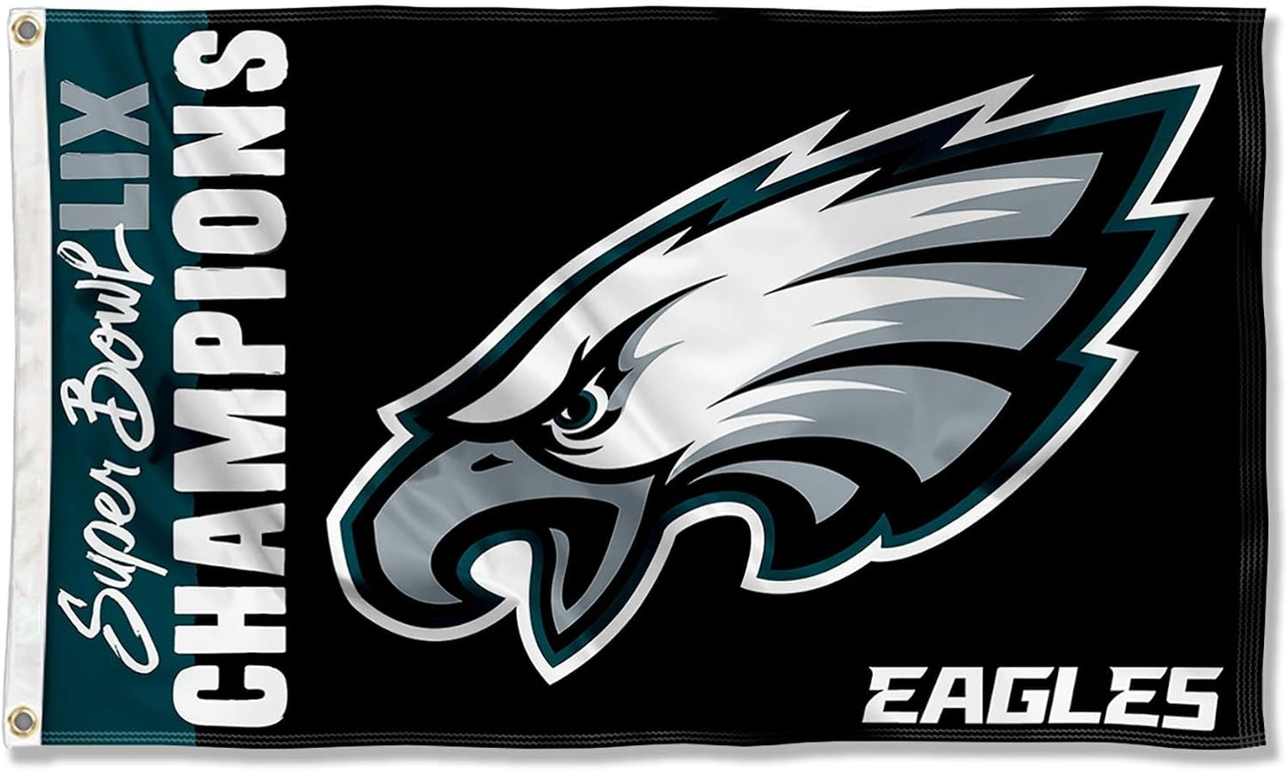Bandera Philadelphia Eagles Super Bowl LIX 3x5ft