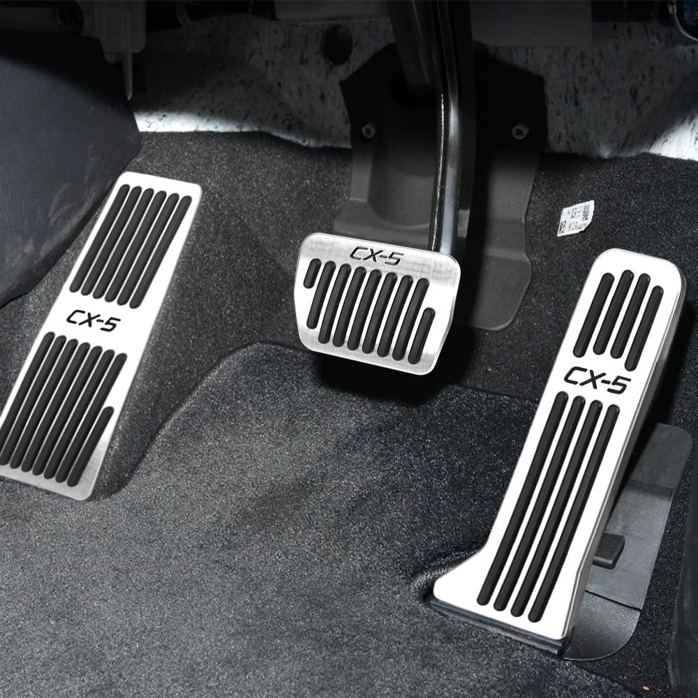 3 Pzas cubiertas pedales antiderrap Mazda CX-5 13-25