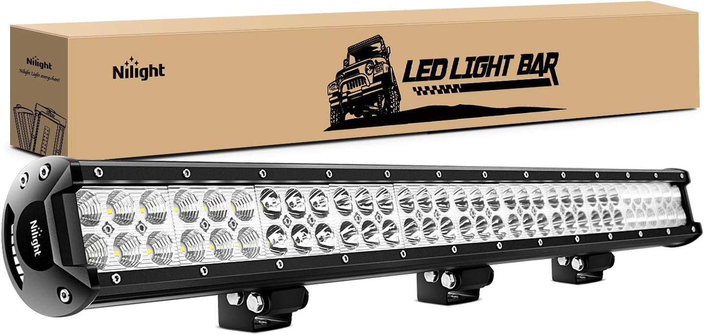 Barra luz LED todoterreno negro