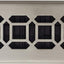 Registro piso 2x12 níquel chapado