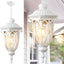 Luces colgantes exterior 21.3pulg moderna blanca