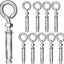 Ojales hombro 5/16x4-3/16 acero inox 304 para hormigón set 10