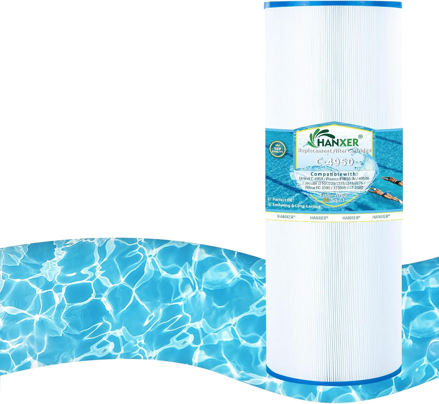 Cartucho filtro spa PRB50-IN reemplaza C-4950 FC-2390