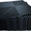 Azulejos garaje 16x16" color negro 12 Pzas PP antiderrap